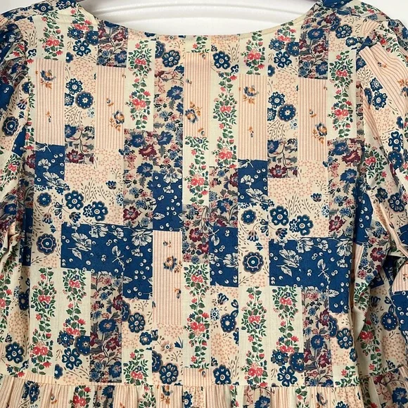 Sezane Benedetta Patchwork Print Dress - Picture 15 of 15